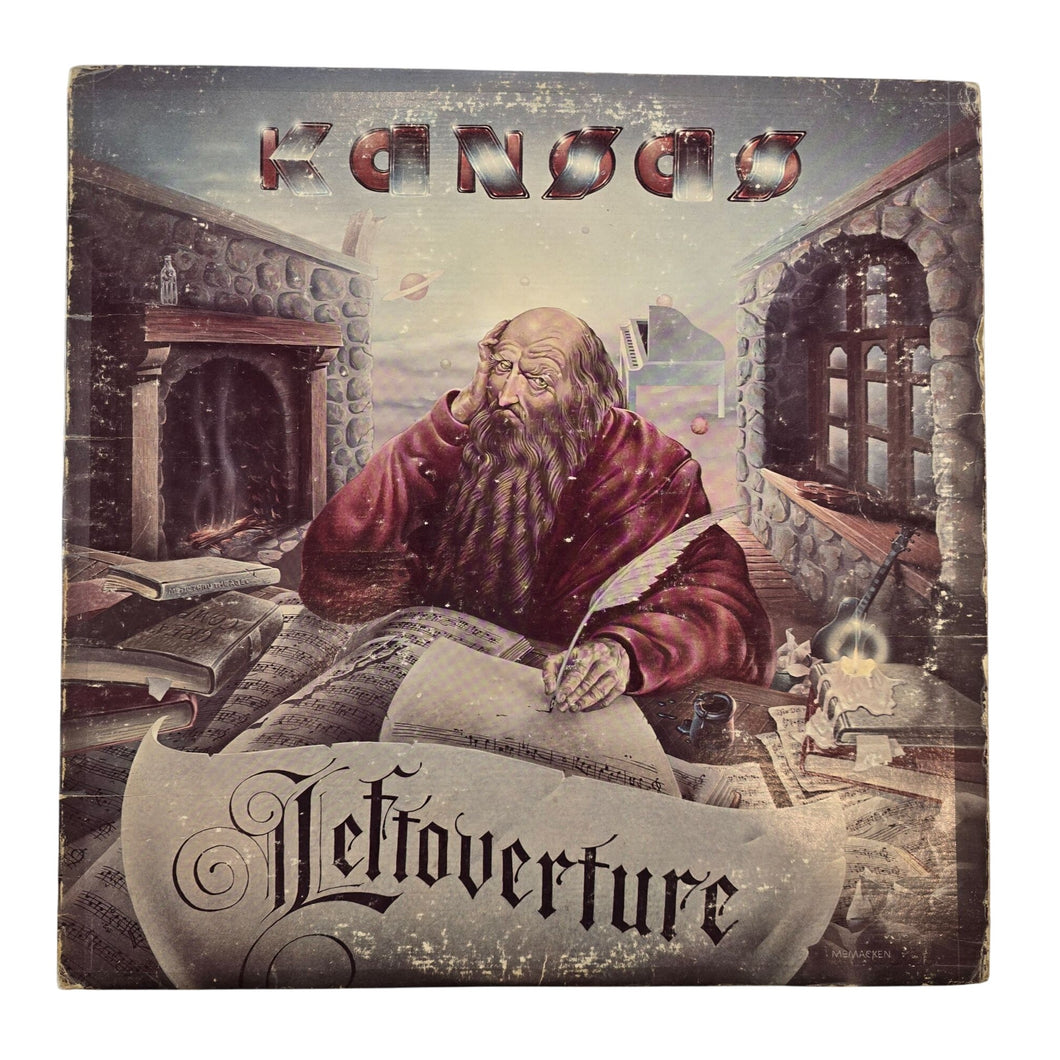 Kansas Leftoverture JZ34224 Vinyl Record 33 RPM Album VG Record, VG- Sleeve 1976