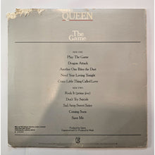 Load image into Gallery viewer, Queen &quot;The Game&quot; Vinyl LP Album RCA Club Edition 1980 Elektra 5E-513 Rock VG-,G-
