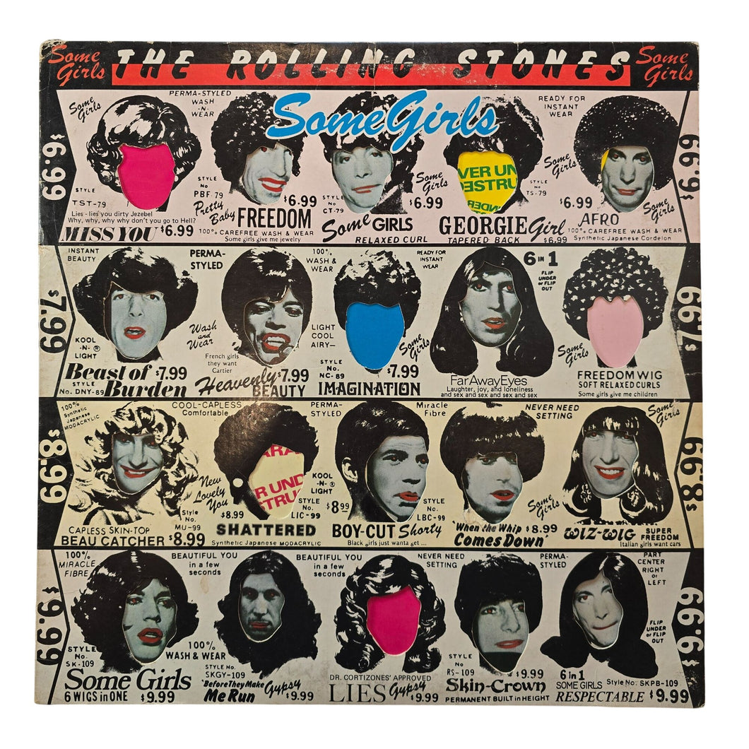 The Rolling Stones Some Girls Vinyl LP 1978 Repress Presswell 2nd Sleeve VG,- G-